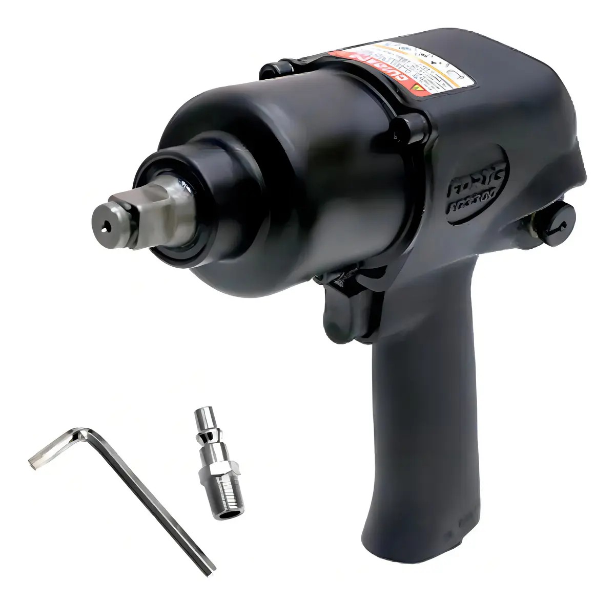 Chave Parafusadeira De Impacto Pneumática 1/2 Polegadas Sistema Duplo Martelo Torque 780Nm Fortg